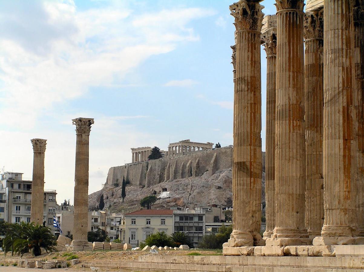 Acropolis Cozy Blue Flat Athens Exterior photo