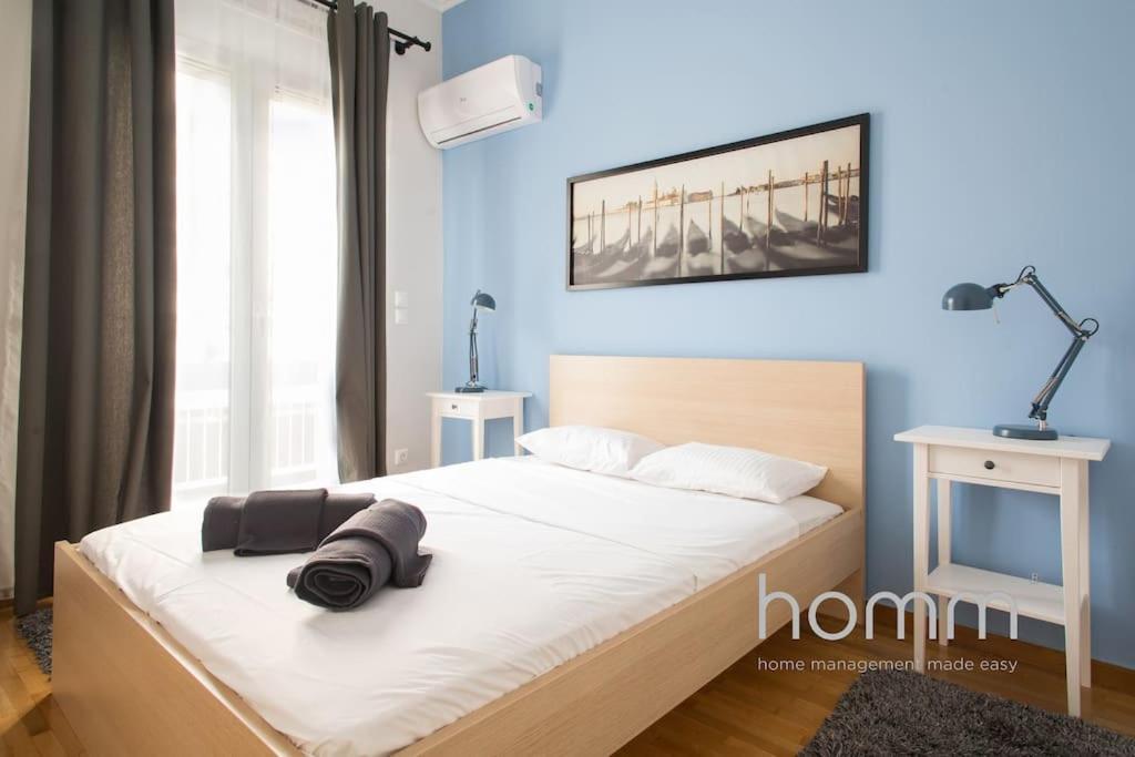 Acropolis Cozy Blue Flat Athens Exterior photo